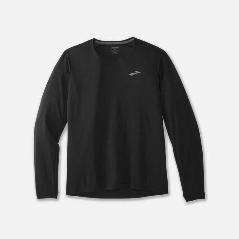 Brooks Atmosphere Långärmad Löpartröja Herr 846273-PIV Svarta
